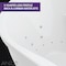Anzzi Freestanding Whirlpool and Air Jetted Tub, 67.3 L, 33.8 W, White, Acrylic, Center FT-AZ101 - alternate 7